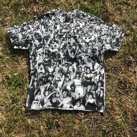 ‘91 George Michael Crazy Full print tee - Picture 1 of 4